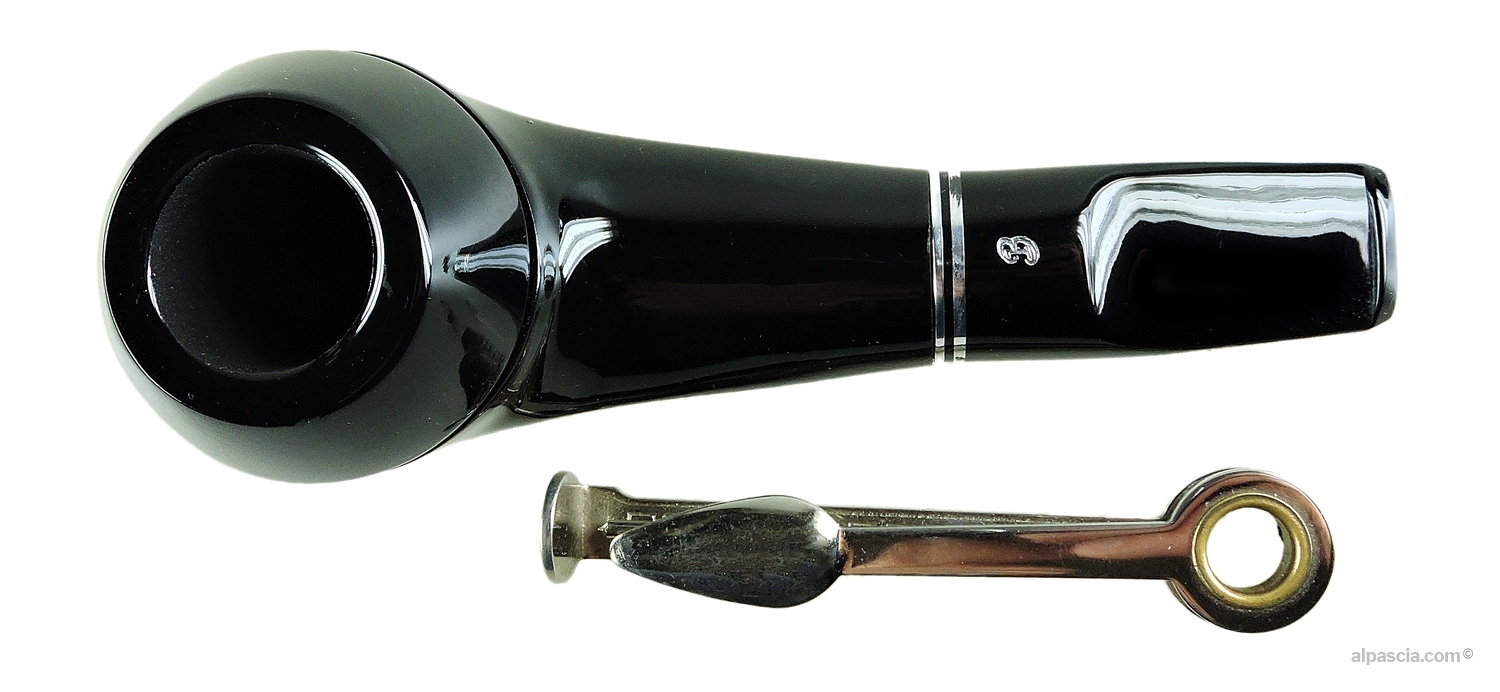 Big Ben Bora Black Polish 577 pipe 1239d - top