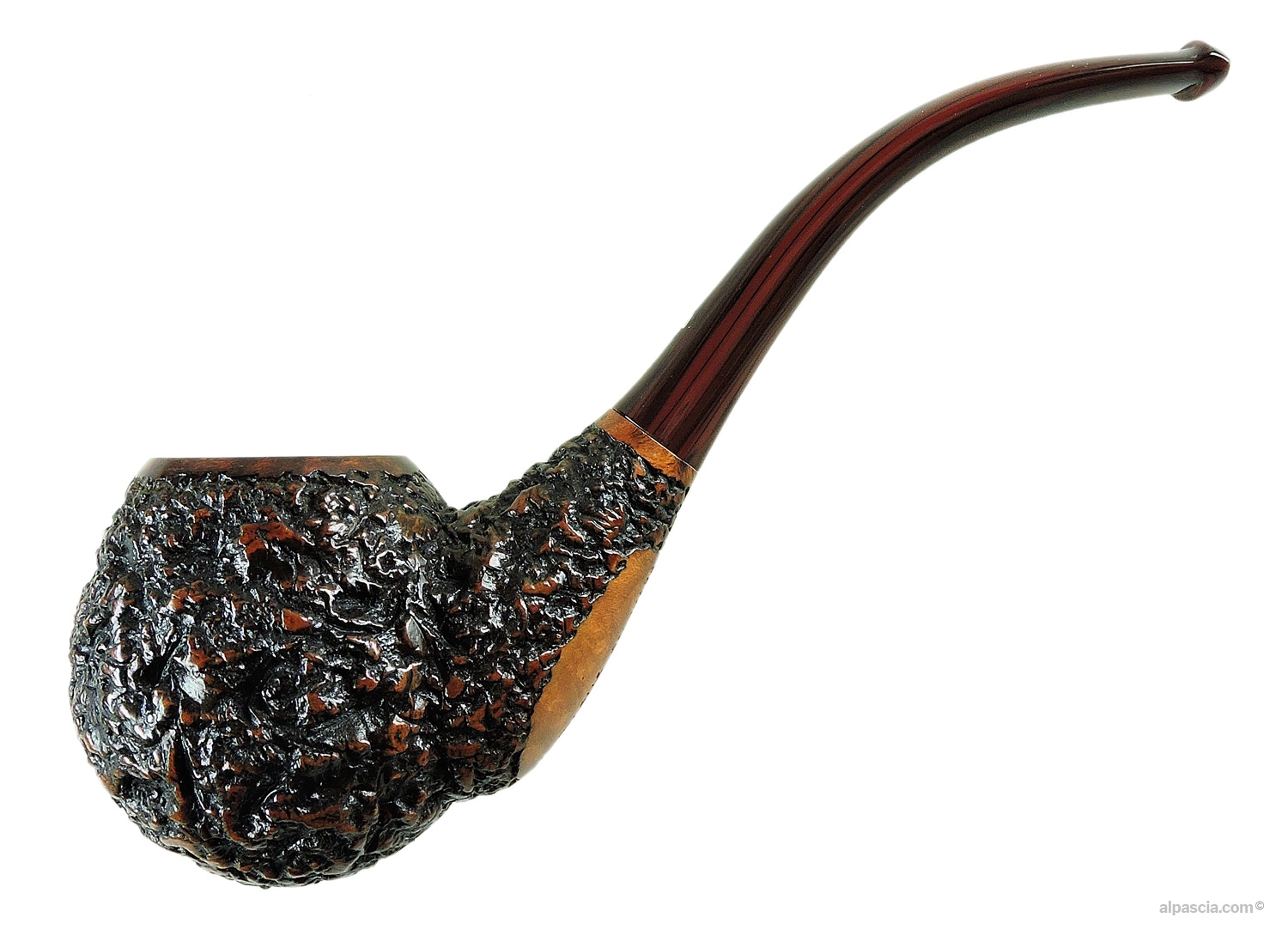 Valbruna Rusticata pipe 012a - side view