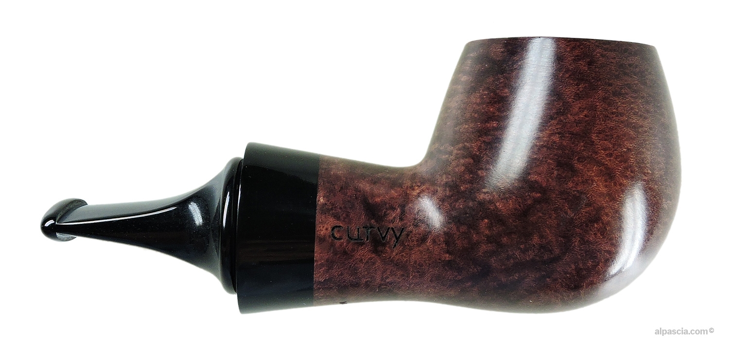 Pipa Al Pascia' Curvy Walnut 02 - D762b - altro lato