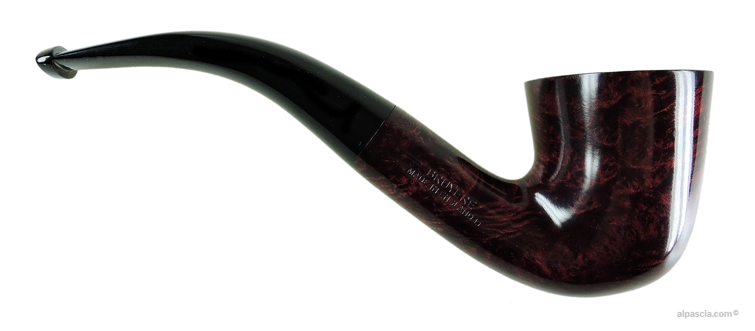 Vista dell'altro lato della pipa Dunhill Bruyere modello 4114 Gruppo 4 (G142b)