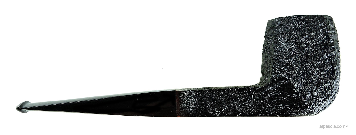 Vista dell'altro lato della pipa SASIENI 4 DOT RUFF ROOT DARK (051b)