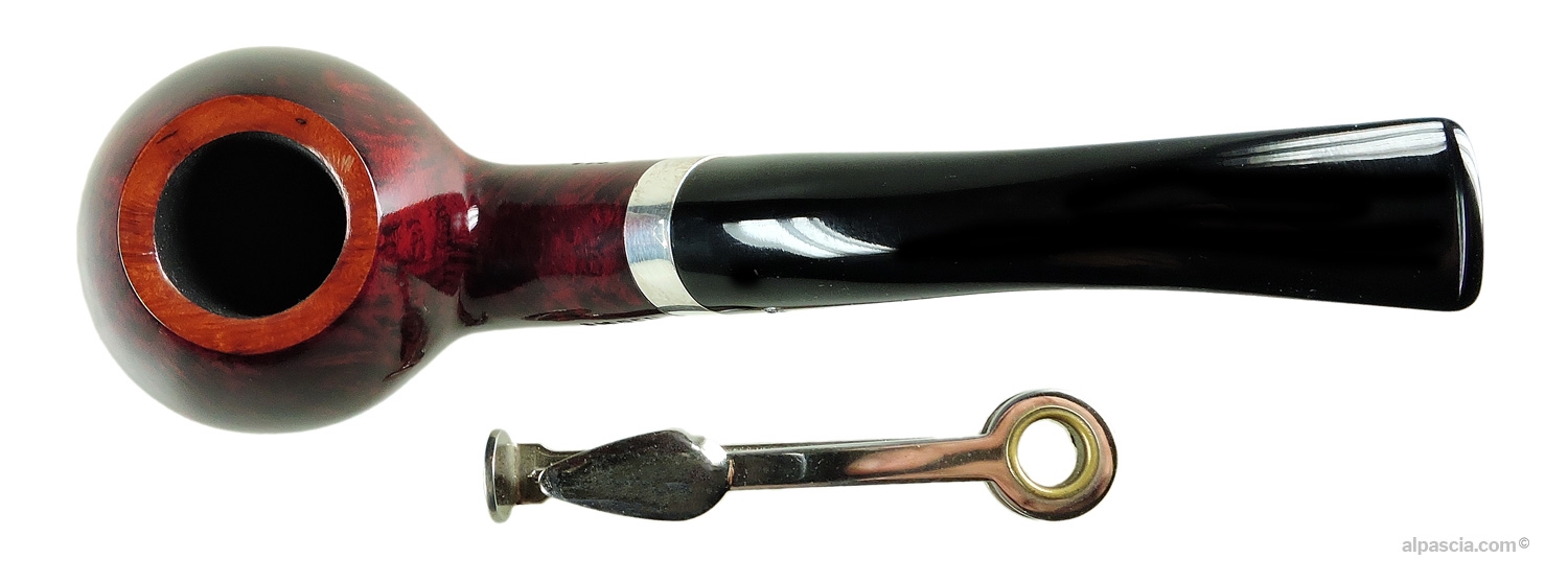 Vista dall'alto della pipa Big Ben Odeon Two Tone Red Modello 502 (1240d)