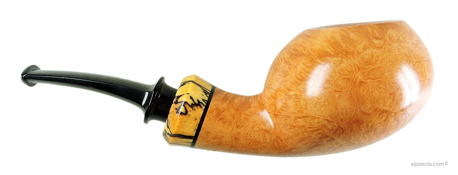 Other side view of the Davide Iafisco Naturale pipe (248b)