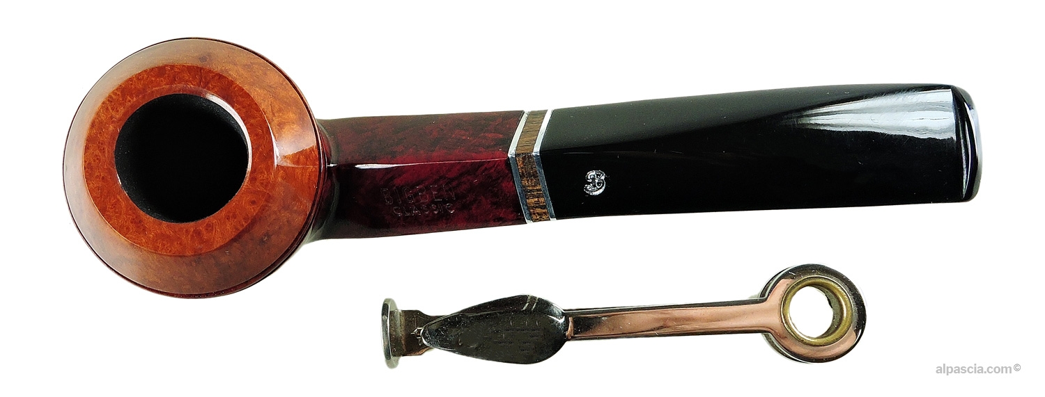 Vista dall'alto della Pipa Big Ben Classic 2 Tone Red Polish 470 (1245)