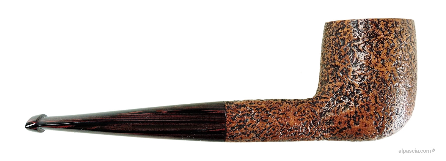 Vista altro lato della Pipa Dunhill The White Spot County 4103 Gruppo 4 - G143b