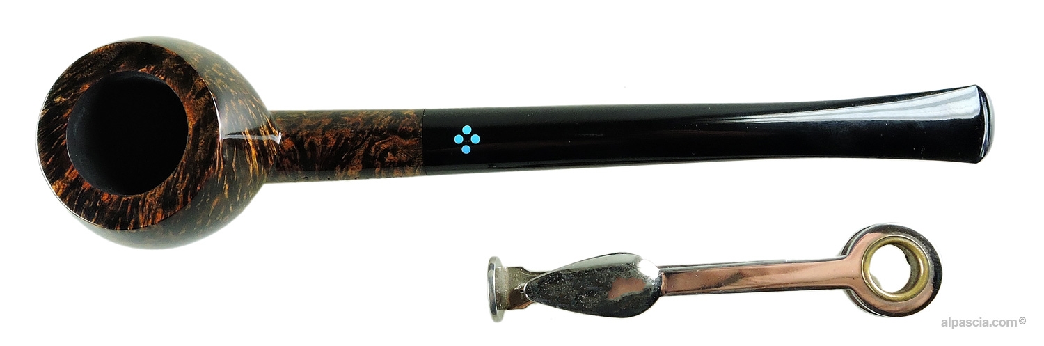 Pipa Sasieni 4 Dot Walnut 053 - vista dall'alto