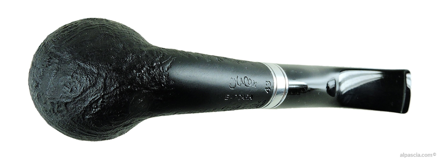Pipa Chacom Baccara 43 Billiard Curva Sabbiata - vista dal basso
