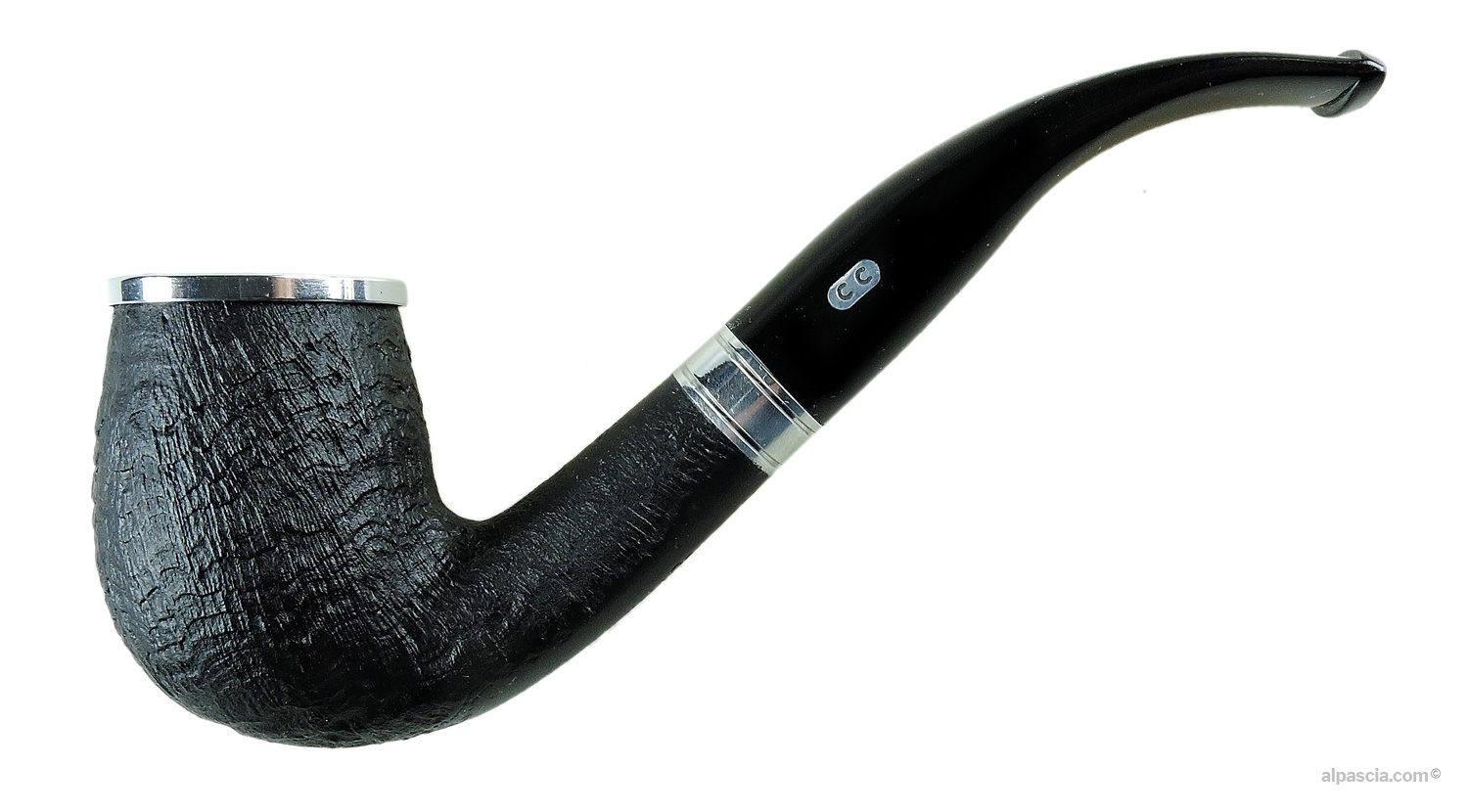 Pipa Chacom Baccara 43 Billiard Curva Sabbiata - vista lato sinistro