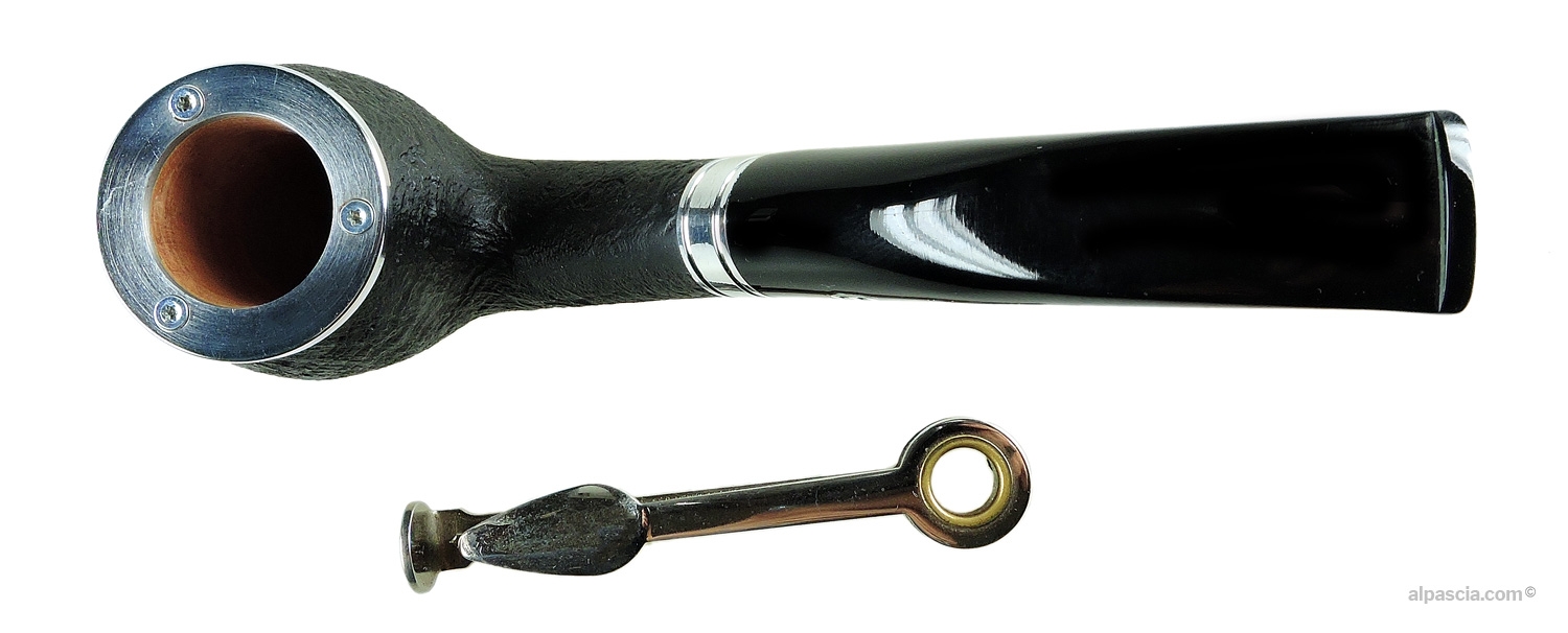 Pipa Chacom Baccara 43 Billiard Curva Sabbiata - vista dall'alto