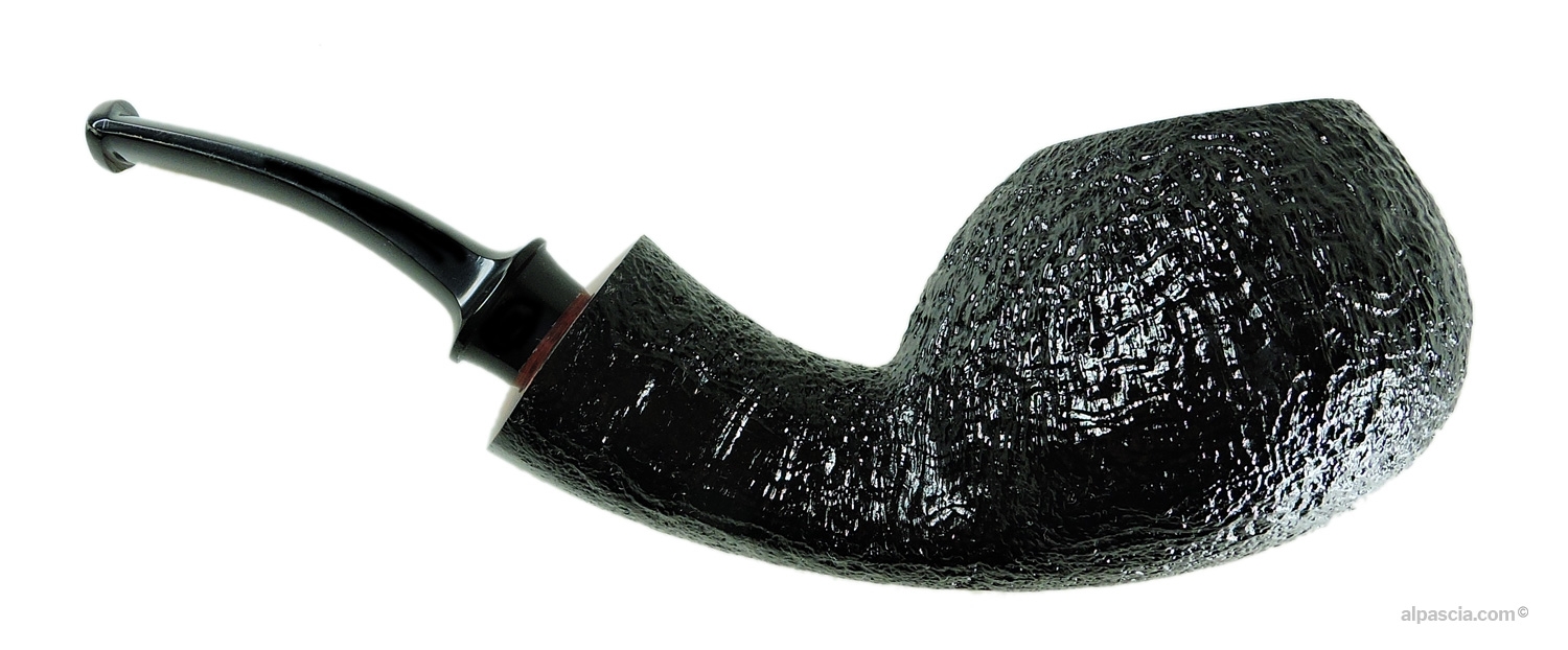 Pipa Davide Iafisco 249 Curva Sabbiata Nera - vista lato destro