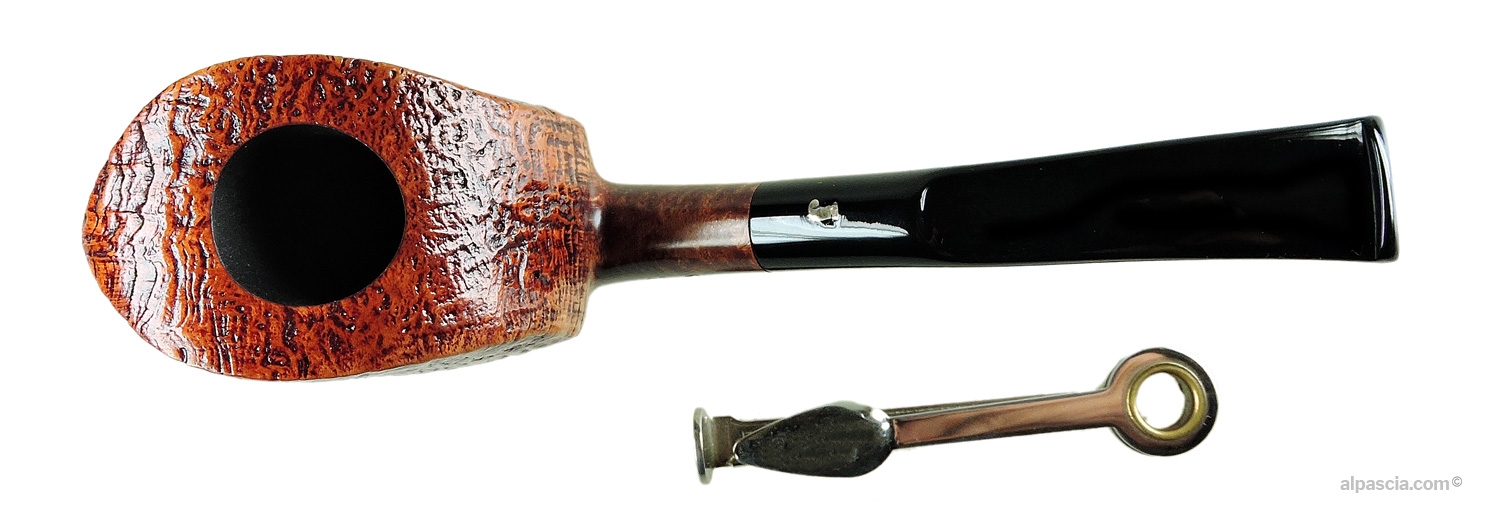 Pipa Ser Jacopo S2 A Maxima 2281 Curva Sabbiata - dettaglio rim e braciere