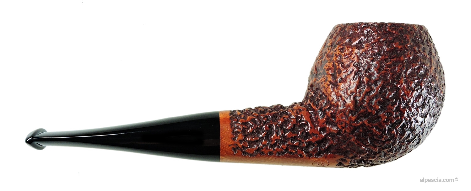 Pipa Ser Jacopo R1 2284 Apple Chubby Rusticata - vista lato destro