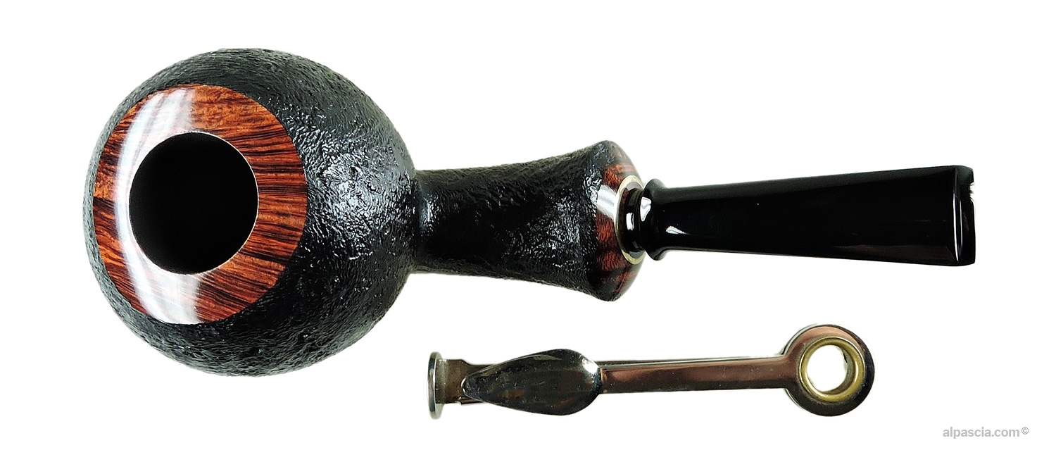 Pipa Ken Dederichs 229 Semi Sabbiata Forma Libera - dettaglio rim e braciere
