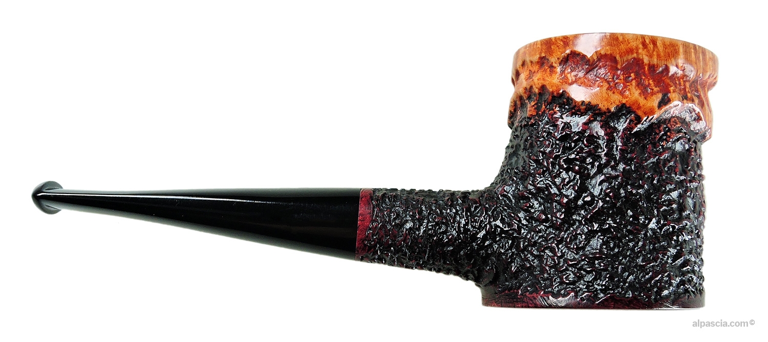 Radice Rind Cherrywood Semi-Rusticated 2205 Pipe - right side view