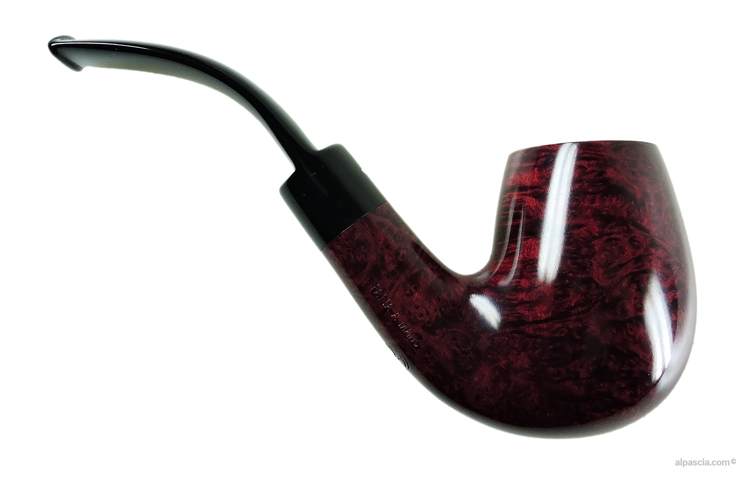Pipa Caminetto Red Gruppo 5 Liscia Curva Egg - vista lato destro