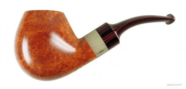 Pipa Sauro Modello Egg Liscia Curva Cumberland e Corno