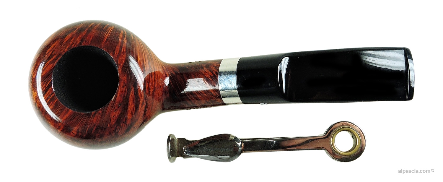 Big Ben Odeon Tan Polish 847 Pipe - top view showing the polished rim and tobacco chamber