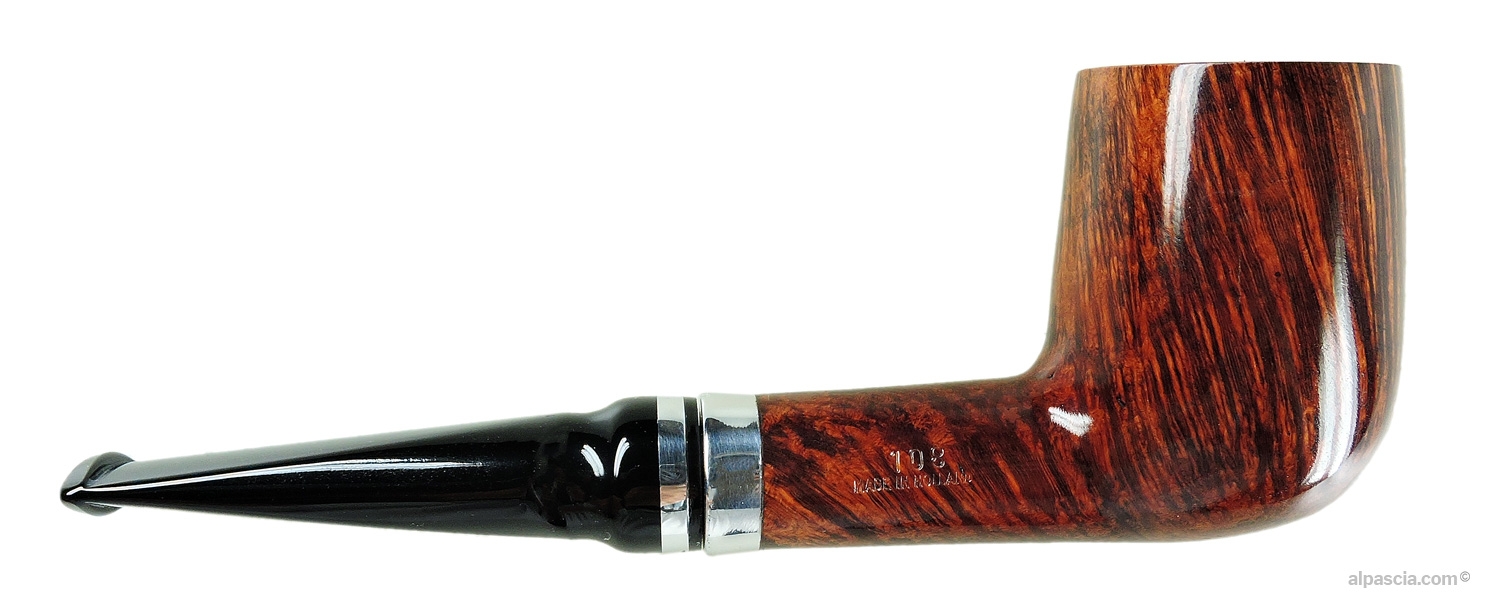 Big Ben Golden Root 108 Straight Grain Pipe - right side view highlighting the consistent straight grain alignment along the billiard bowl