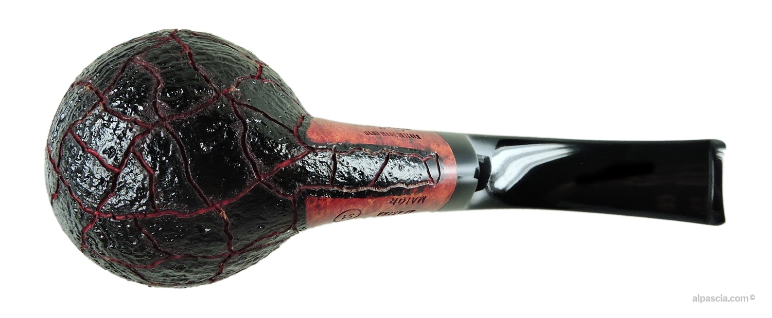 Ser Jacopo S1 Maior A Bent Apple Pipe - bottom view of the shank displaying authentic Ser Jacopo and S1 Maior nomenclature stamps