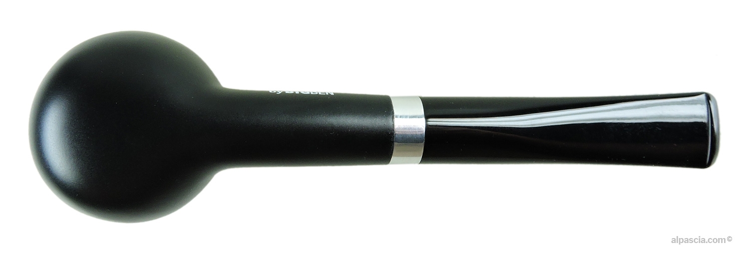 Big Ben R-Design Black Matte 484 S Pipe - Bottom view displaying authentic R-Design and 484 S stamps