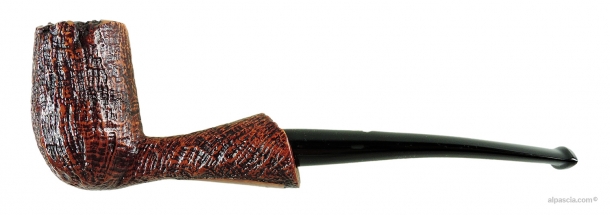 Valbruna 1 Jellyfish Sandblasted Half Bent Handmade Pipe