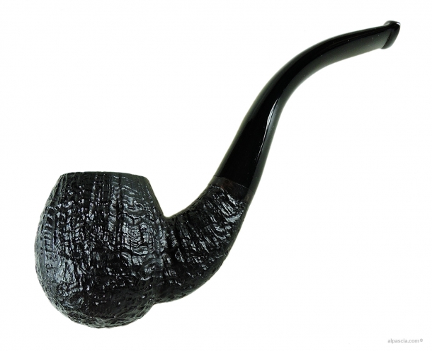 Valbruna 1 Jellyfish Sandblasted Half Bent Handmade Pipe