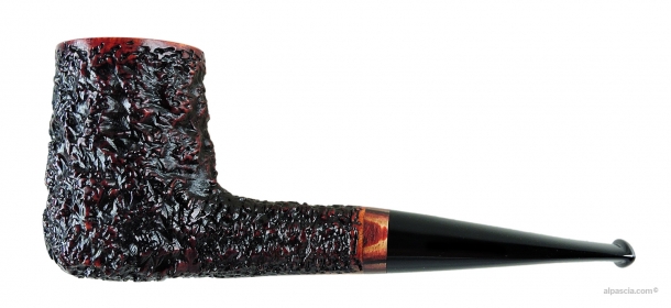 Radice Rind Oil Cured Straight Rusticated Handmade Pipe