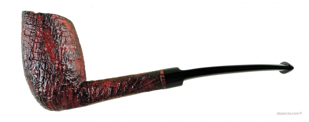 Valbruna 1 Jellyfish Sandblasted Half Bent Handmade Pipe