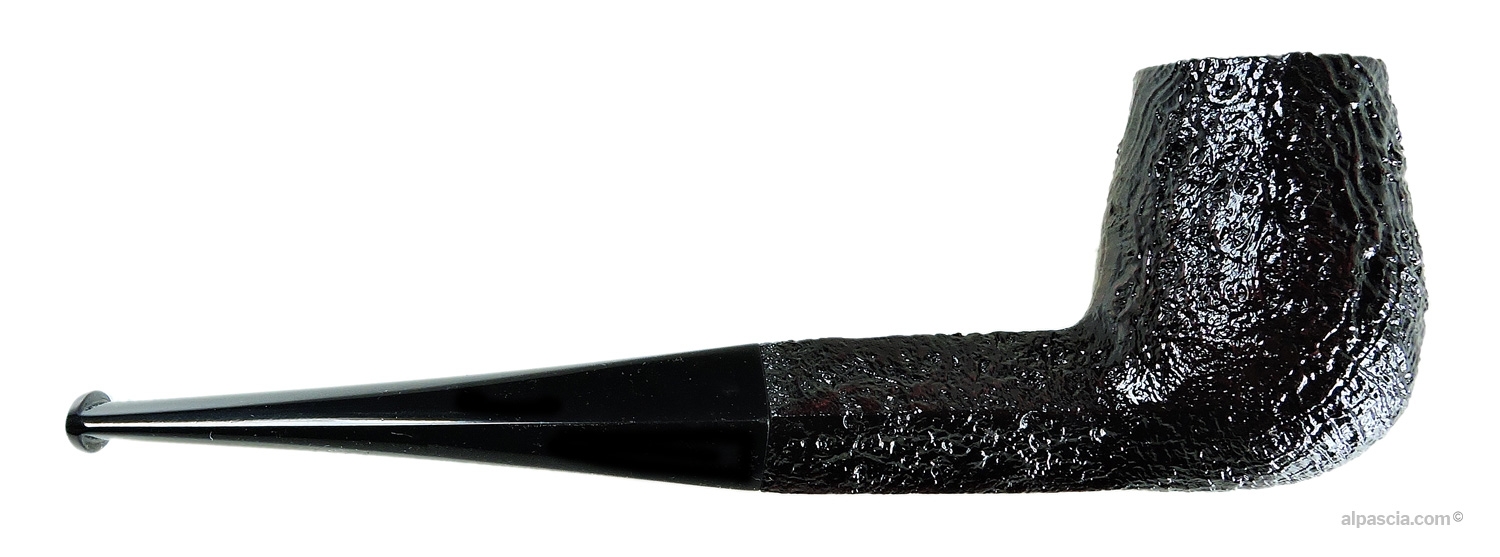 Pipa Ashton Pebble Grain XX - Vista destra che mostra il design a bicchiere da cognac e la trama profonda