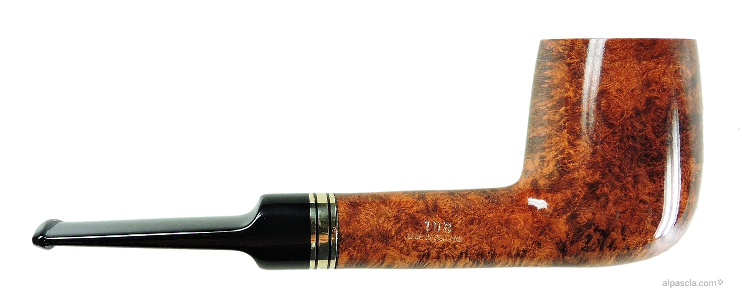 Big Ben Golden Root 108 Pipe - Right side view highlighting the clean briar grain and polished surface