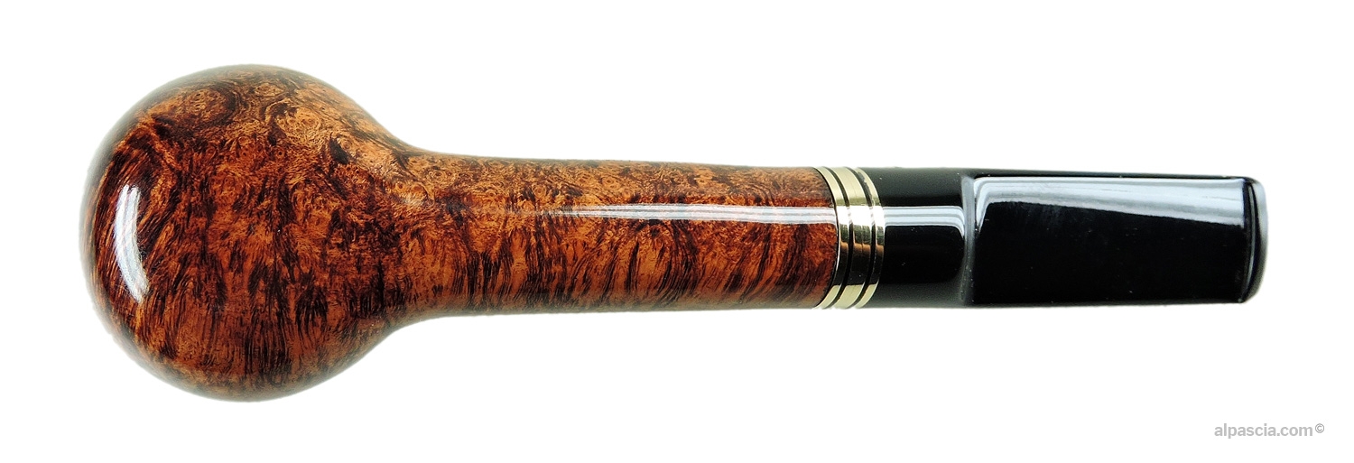 Big Ben Golden Root 108 Pipe - Bottom view of the linear shank showing authentic Golden Root 108 stamps