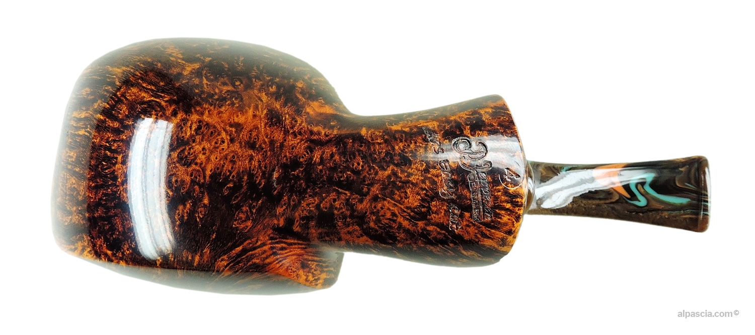 Peder Jeppesen Ida 4 Pipe - Bottom view of the shank with authentic Ida and Grade 4 maker stamps
