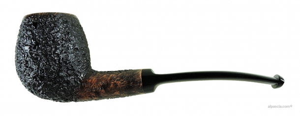 Ser Jacopo R1 Half-Bent Rusticated Handmade Pipe