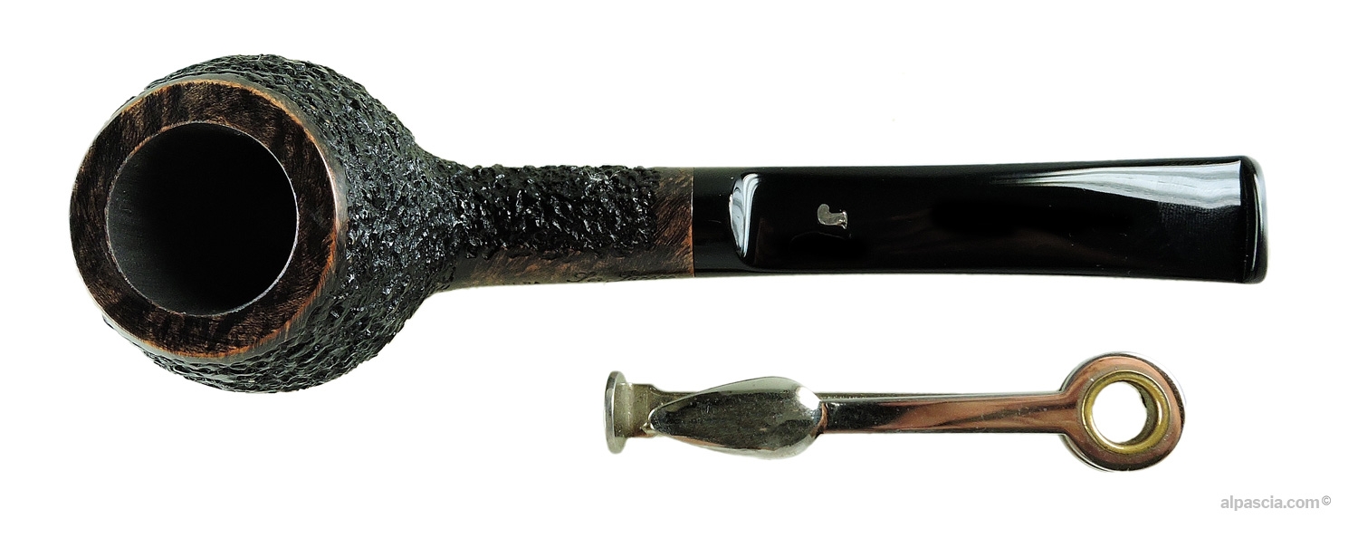 Ser Jacopo R1 Pipe - Top view looking down at the polished smooth rim and clean tobacco chamber