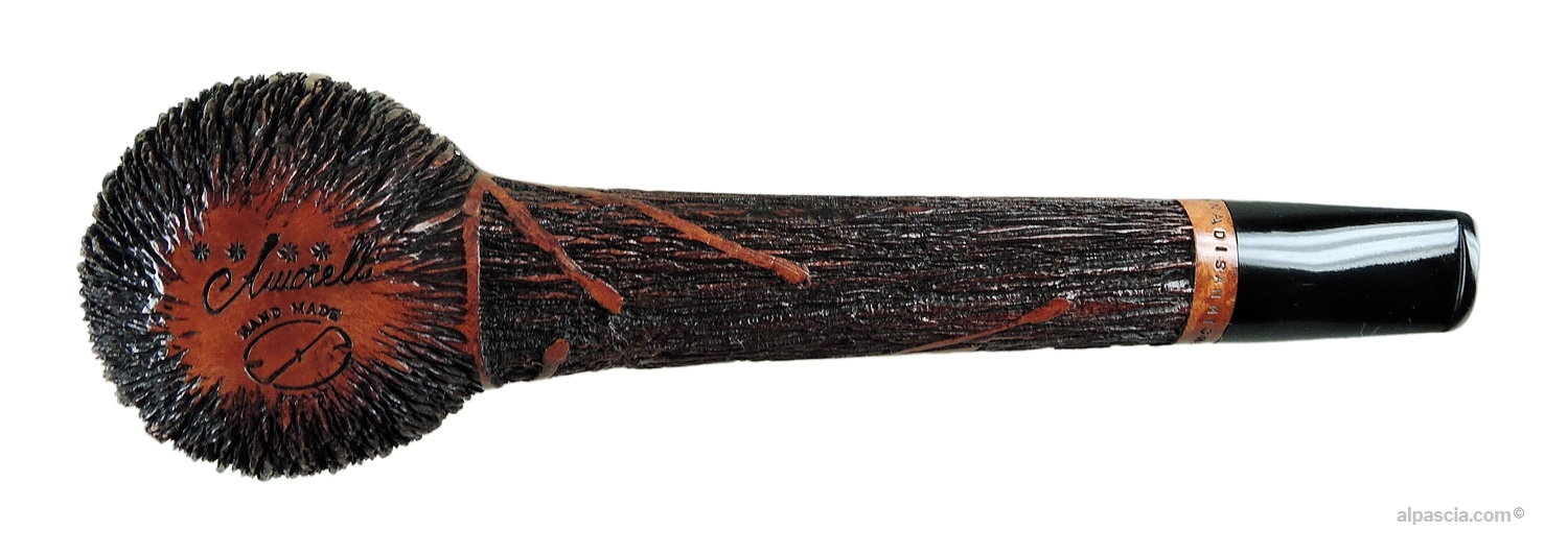 Amorelli Penna di San Michele **** Pipe - Bottom view displaying the 4-star grading stamp and Amorelli mark