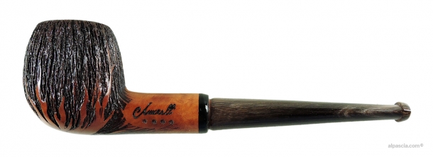 Pipa Amorelli Penna di San Michele 4 asterischi Apple diritta bocchino in corno