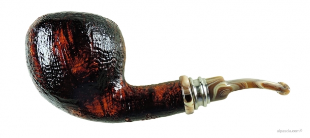 Neerup Classic Gr. 2 sandblasted half bent pipe
