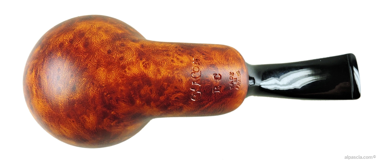 Chacom Reverse Calabash 691 Pipe - Bottom view displaying authentic Chacom 691 model stampings