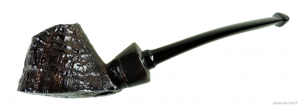 Manù Sandblasted Bent Volcano Pipe