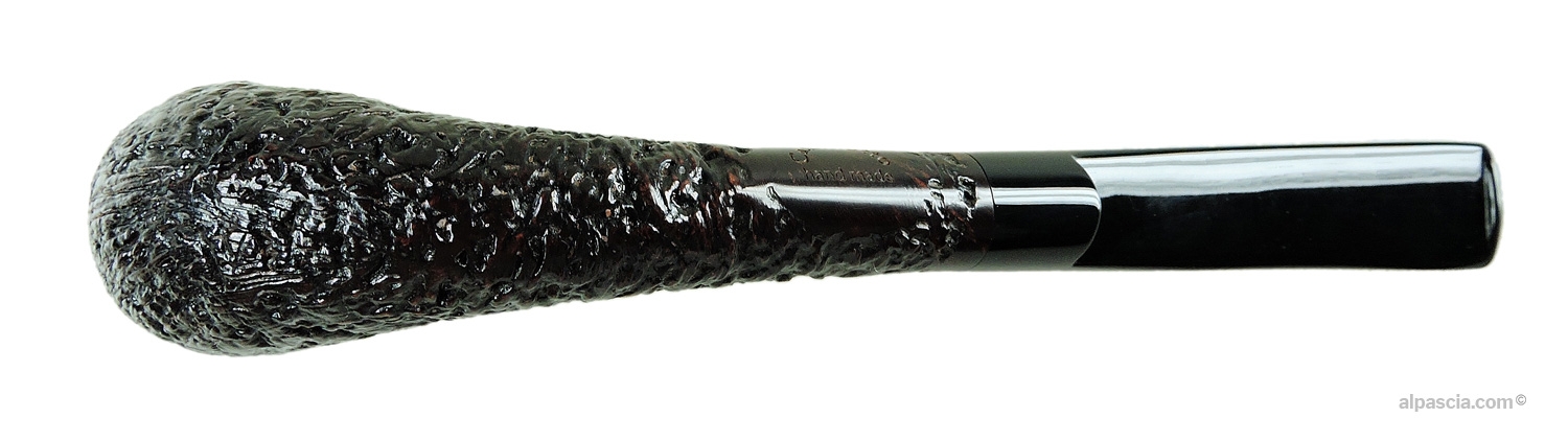 Caminetto Pipe - Bottom view displaying authentic Caminetto hallmarks and mustache emblem