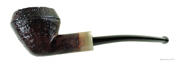 Manù Sandblasted Bent Bulldog Pipe