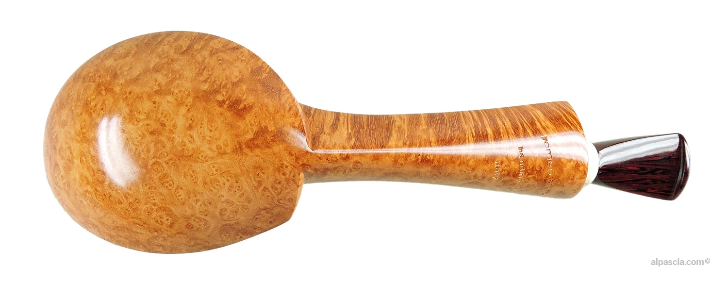 Mimmo Romeo Freehand Pipe - Bottom view displaying official Mimmo Romeo artisan stamps
