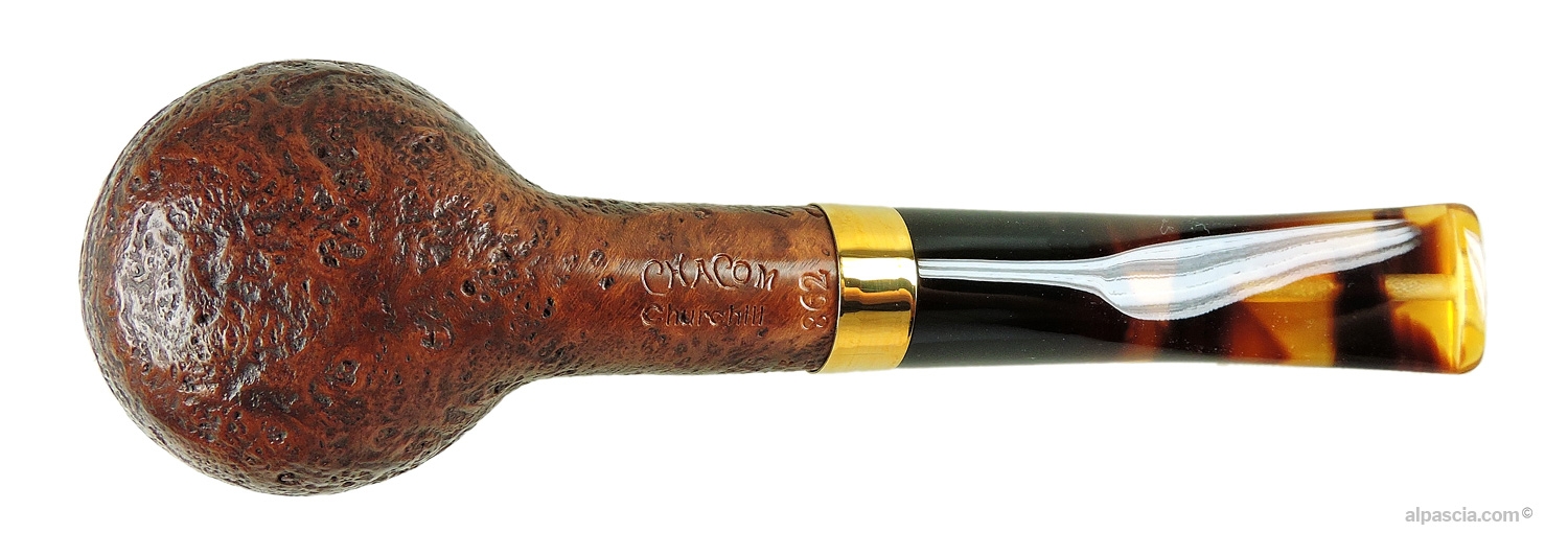 Chacom Churchill 862 Pipe - Bottom view displaying official Chacom Churchill 862 hallmarks