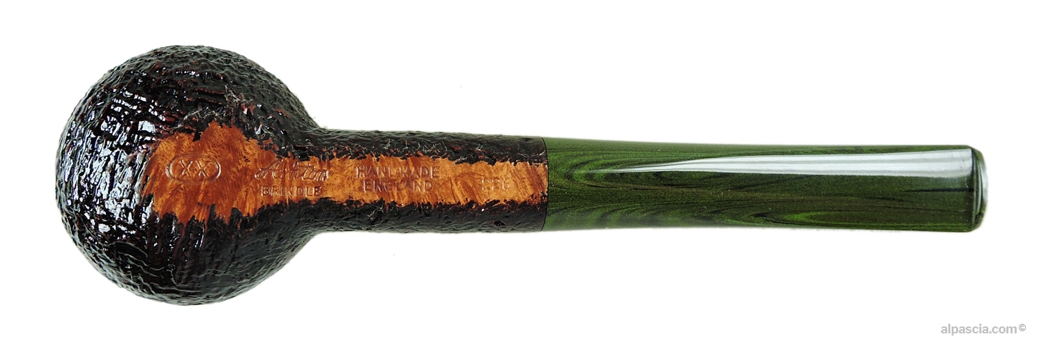 Ashton Brindle XX Pipe - Bottom view displaying official Ashton Brindle XX hallmarks
