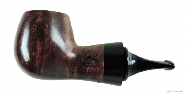 Pipa Al Pascià Curvy Walnut Modello 02 Reverse Calabash Liscia