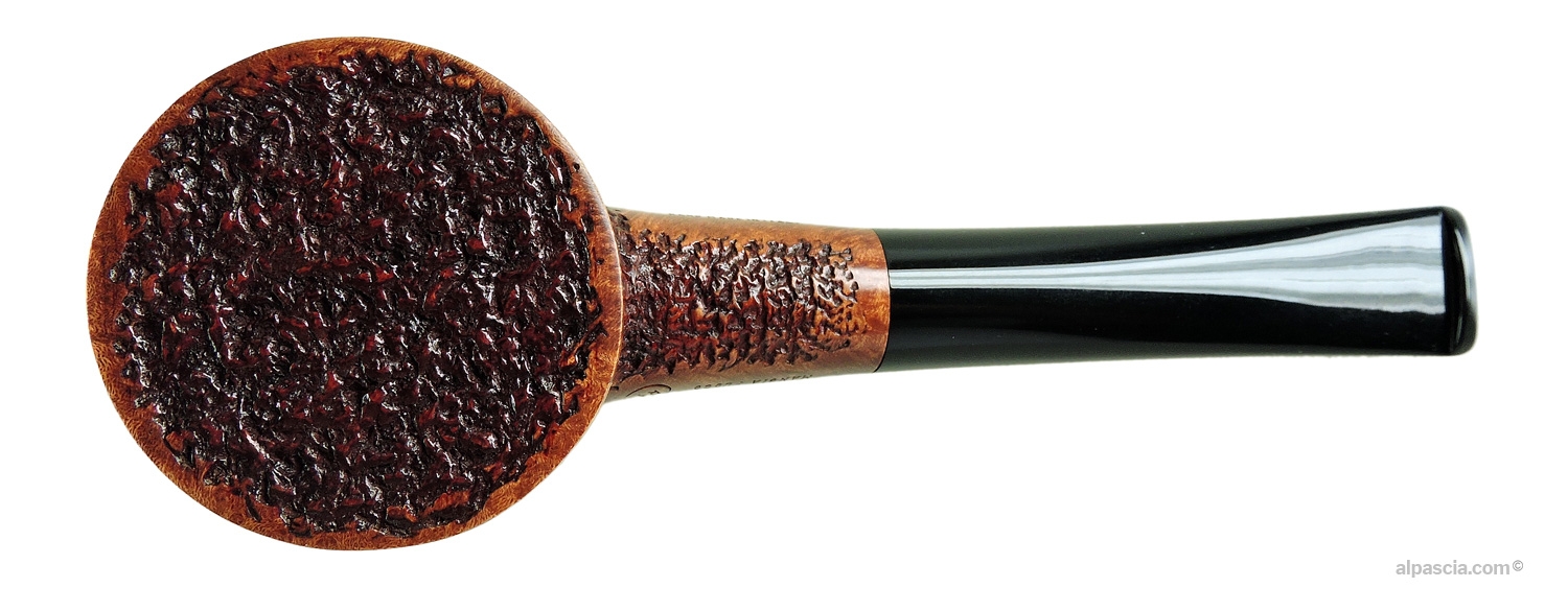Ser Jacopo Mangia Fuoco R1 D Pipe - Bottom view displaying official Ser Jacopo maker hallmarks