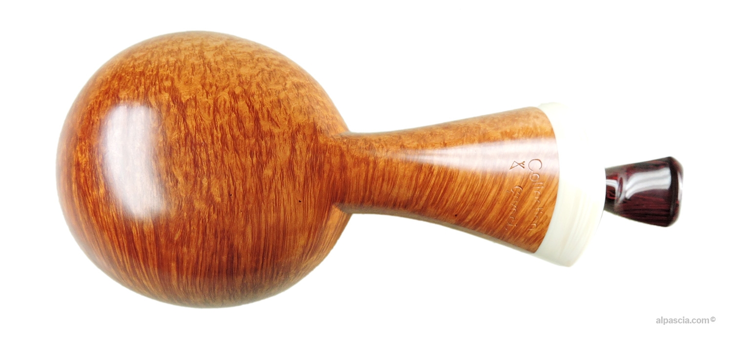 Ganci Collection Tomato Pipe - Bottom view displaying official Ganci Collection maker stamps