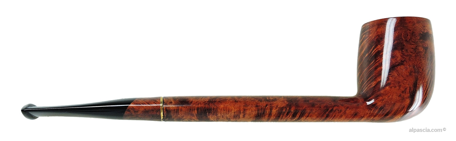 Big Ben Giant 176 Cesare Borgia Pipe - Right side view highlighting rich smooth stain and elongated shank