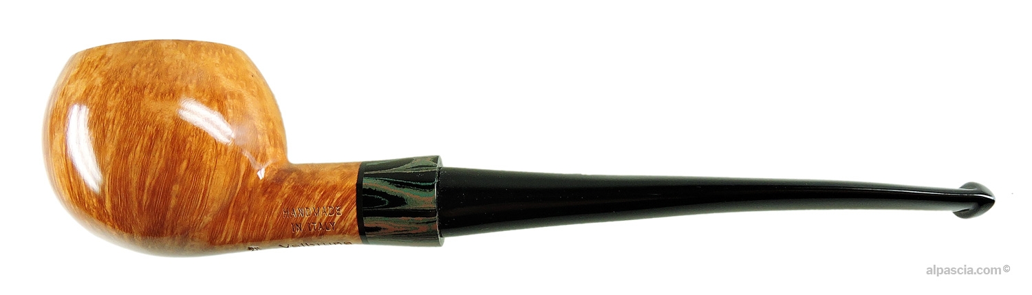 Pipa Valbruna Liscia Chiara 1 Medusa - Profilo Prince dritto liscio chiaro con ghiera cumberland e bocchino acrilico