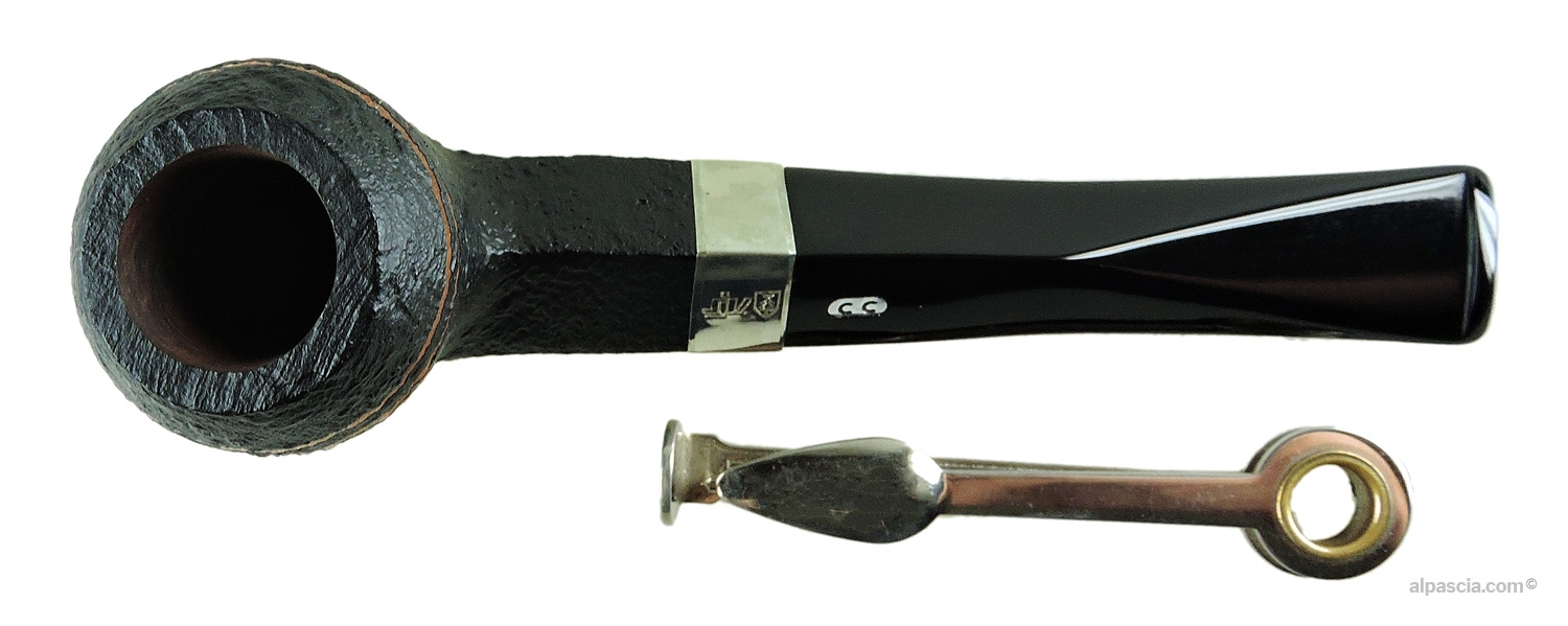 Pipa Chacom LEssard 80 - Inquadratura dall'alto delle scanalature doppie e del fornello